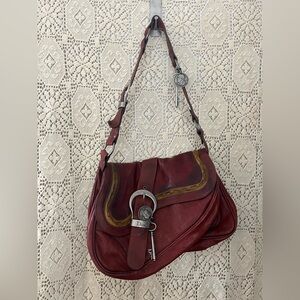 Leather bag DIOR Gaucho Saddlebag